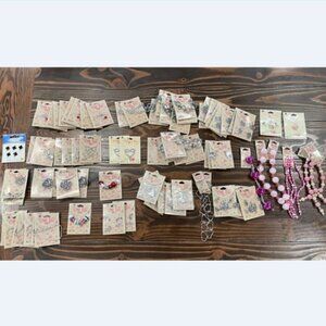 NEW Jewelry Making Lot- Toggles, Accents, Charms, Beads & Bracelet Sets